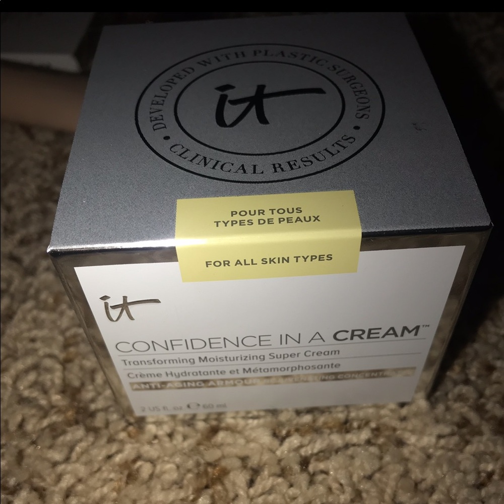 It Confidence in a cream
